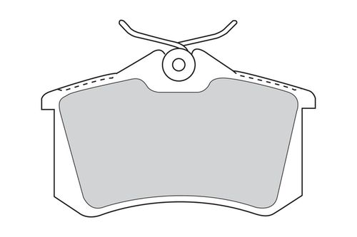 FERODO Klocki hamulcowe tył FDB1788 na Arena.pl