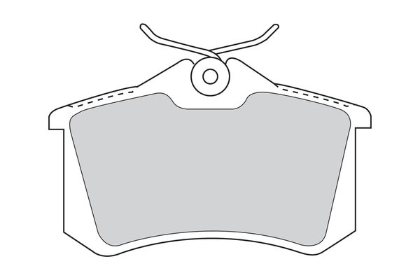 FERODO Klocki hamulcowe tył FDB1788 zdjęcie 7