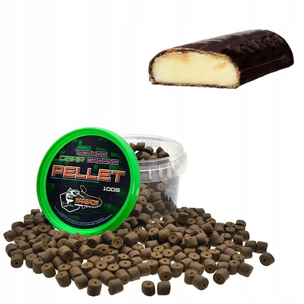 PELLET HACZYKOWY MARGROM 8mm 100g Marcepan zdjęcie 1