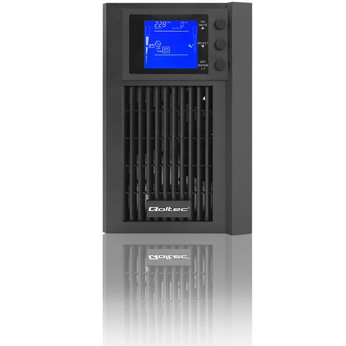 Qoltec Zasilacz awaryjny UPS On-line Pure Sine Wave 2kVA 1.6kW LCD USB na Arena.pl