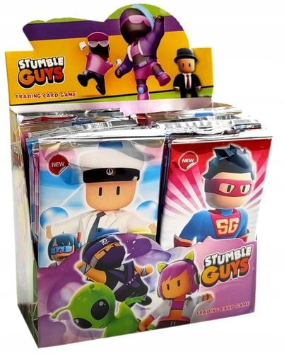 KARTY STUMBLE GUYS 288 KART MEGA BOX ZESTAW 288 SZTUK KOLEKCJONERSKIE KARTY na Arena.pl