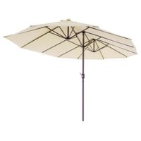 Duży parasol XXL 4,65 m - kremowy