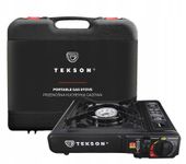 kuchenka turystyczna palnik gazowy na kartusz w plastikowej walizce