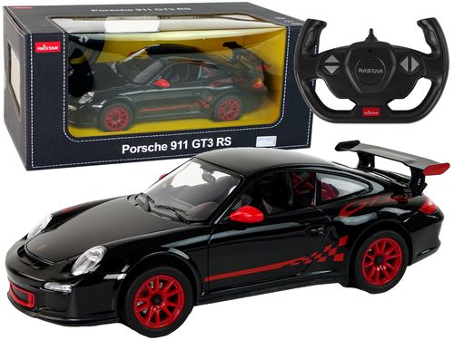Auto R/C Porsche 911 GT3 RS 1:14 Rastar Czarne na Arena.pl
