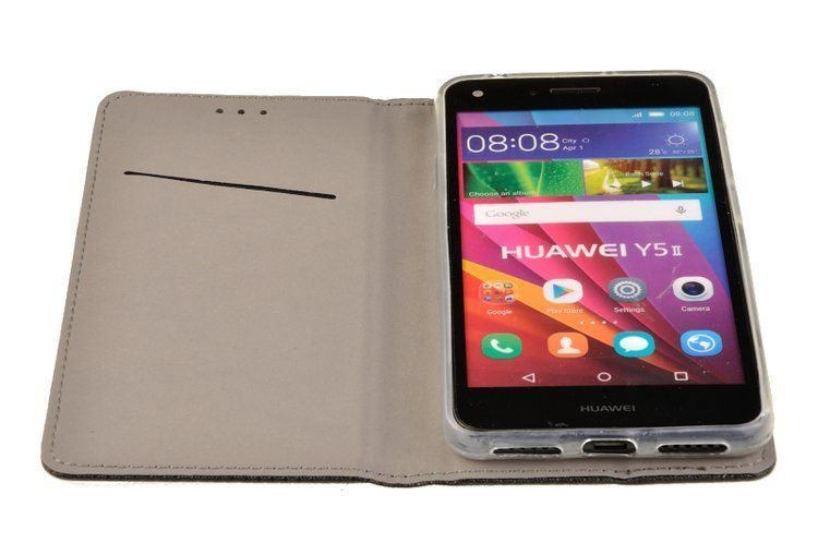 Etui Smart do Huawei Y6II Compact / Y5II czarny zdjęcie 3