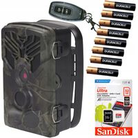 FOTOPUŁAPKA KAMERA LEŚNA 8MP FullHD WiFi Denver + karta 32GB + BATERIE