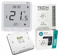 STEROWNIK REGULATOR TERMOSTAT POKOJOWY BIAŁY R-12S DO LISTWY L-X WG.11.0669