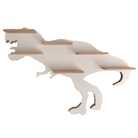 Ekspozytor półka na figurki, zwierzątka, dinozaury Trex dinozaur dla dzieci
