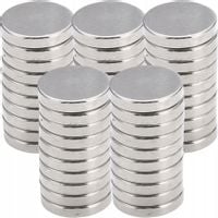 MAGNES NEODYMOWY WALCOWY ZESTAW 50 szt. 10 × 1,5mm