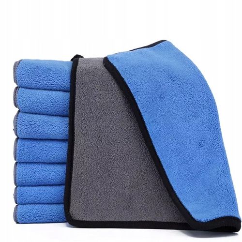 3szt. PUSZYSTE RĘCZNIKI ZESTAW DO OSUSZANIA AUTA MIKROFIBRA SZYBKOSCHNĄCY na Arena.pl