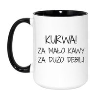 Duży Biało-Czarny 450 ml