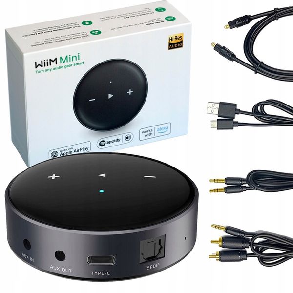 WIIM MINI ODTWARZACZ SIECIOWY STREAMER | WiFi | Bluetooth 5.0 | zdjęcie 1