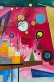 Plakat 40x60cm Heavy Red, Wassily Kandinsky Vintage do Salonu