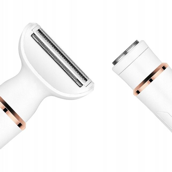 DEPILATOR TRYMER DAMSKI DO TWARZY I BRWI I NÓG 4W1 USB 5W zdjęcie 5