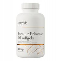 OstroVit Olej z Wiesiołka 60 kap 1000 MG + Witamina E Kwas LA GLA 700/90 mg