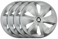 KOŁPAKI 13'' SEAT Arosa Ibiza Marbella SREBRNE RCS