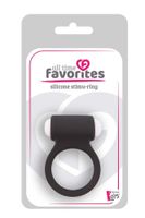 All Time Favorites Silicone Stimu-Ring Black