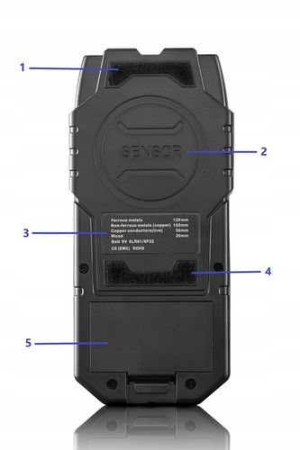 WYKRYWACZ PRZEWODÓW KABLI DETEKTOR METALI RUR W ŚCIANIE DREWNA METALU na Arena.pl