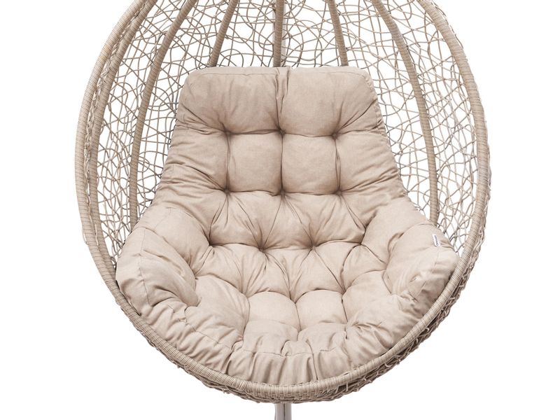 Poduszka GEORGE na fotel wiszący typu KOKON, huśtawkę ogrodową 120x100 zdjęcie 1