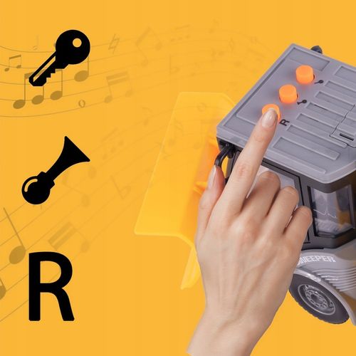 AUTO POJAZD ODŚNIEŻARKA DO ŚNIEGU SPYCHACZ ULICZNY LED DŹWIĘK NA BATERIE na Arena.pl