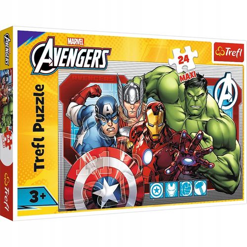 puzzle 24 maxi zawsze sprawiedliwi 14378 na Arena.pl