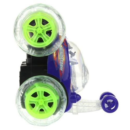 Zdalnie Sterowany Samochód Kaskaderski - niebieski na Arena.pl