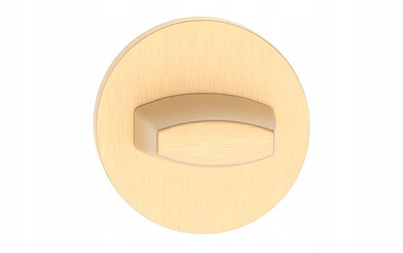 SZYLD DOLNY SLIM R MOSIĄDZ SATYNOWANY BLOKADA WC zdjęcie 2