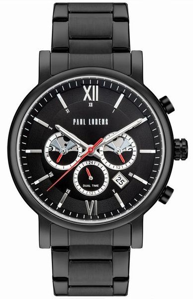 zegarek męski paul lorens pl20017b-1a5 + box zdjęcie 1