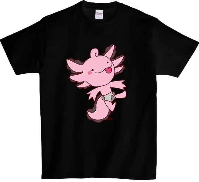 Koszulka T-shirt Axolotl zdjęcie 1