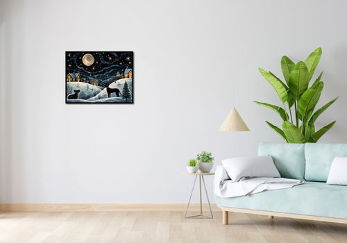 Plakat 65x50cm Nocny Psi Patrol na Arena.pl