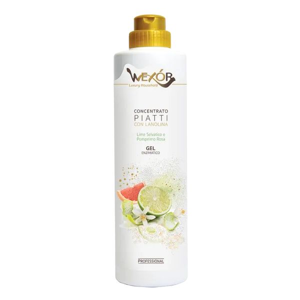 Wexor Koncentrat Do Mycia Naczyń Z Lanoliną 750 Ml Limonka Różowy Grejpfrut zdjęcie 1