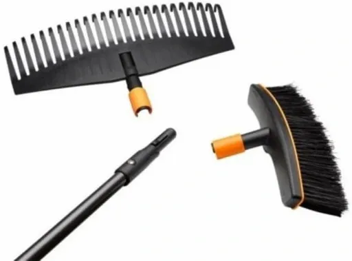 SZCZOTKA + GRABIE + TRZONEK QUIKFIT FISKARS zdjęcie 4