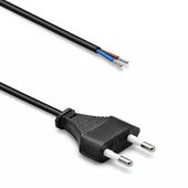 Qoltec kabel zasilający Euro 1.8m 2x0,75