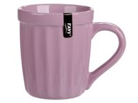 Kubek kamionkowy ryflowany filiżanka 330 ml ciężki do kawy herbaty wrzosowy