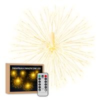 Lampki choinkowe kula barwa biała ciepła