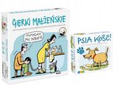 Gierki Małżeńskie, gra towarzyska dla par + Psia kość!, gra rodzinna