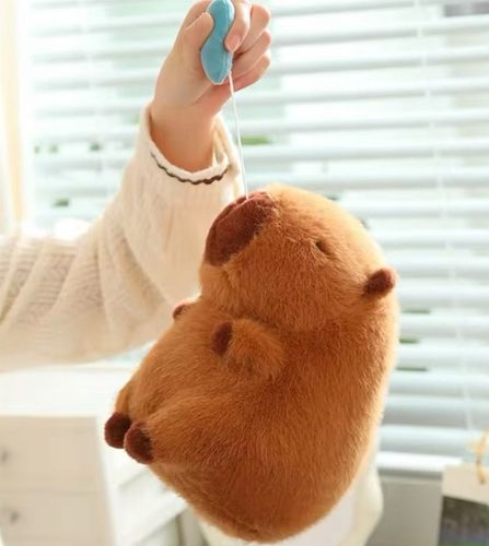 KAPIBARA ŚPIĄCA PLUSZAK ZABAWKA MASKOTKA PLUSZOWA PRZYTULANKA MIĘKKA 30CM na Arena.pl