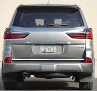 Lexus LX -Listwa Chrom chromowana na bagażnik Nakładka Tuning