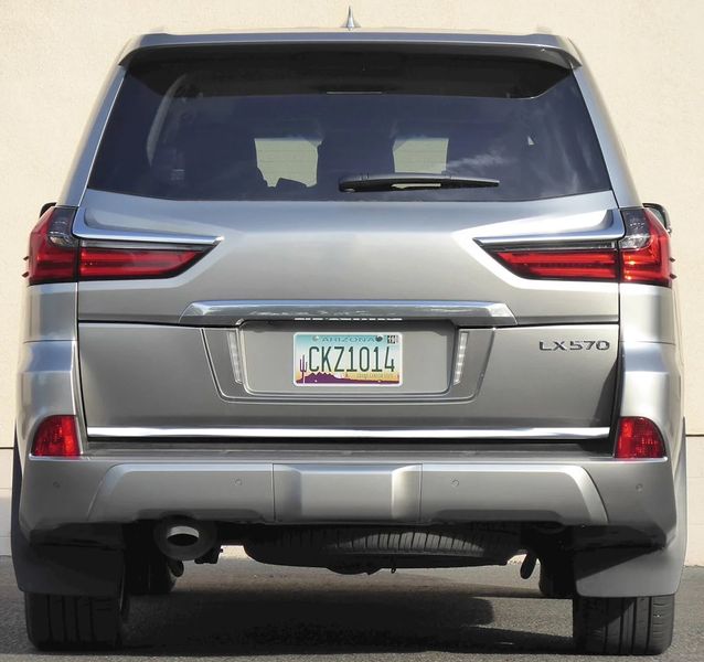 Lexus LX -Listwa Chrom chromowana na bagażnik Nakładka Tuning zdjęcie 1