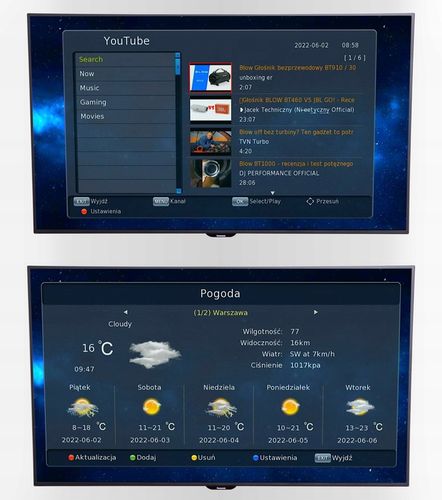 TUNER DEKODER DVB-T2 TV H.265 HEVC FULL HD USB HDMI ANTENA DVB-T2 na Arena.pl