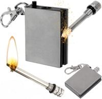 Wieczna Zapałka Krzesiwo Magnezowe Survival Brelok Amerykańskie Mocne