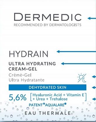 DERMEDIC Hydrain 3 KREM-ŻEL nawilżający do twarzy na Arena.pl