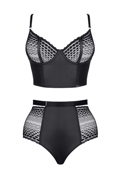 Bielizna-Yessenia001 Black S zdjęcie 4