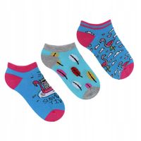 MORAJ Skarpety Dziecięce Stopki Mix 3-PARY 35-38