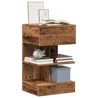 Szafki nocne, 2 szt., stare drewno, 40x35x65 cm