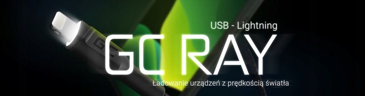 2x Kabel Lightning 2m LED GreenCell Ray szybkie ładowanie do Apple iPhone zdjęcie 5