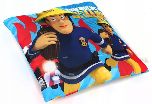 Poduszka Jasiek 40x40 Strażak Sam Fireman na Arena.pl