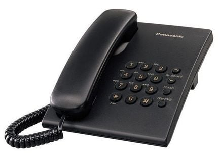 Telefon przewodowy PANASONIC KX-TS500PDB