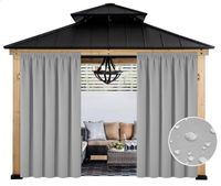 ZASŁONY OGRODOWE 155x220 DO ALTANY TARASU WODOODPORNA