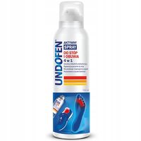UNDOFEN Aktywny Spray Do Stóp i Obuwia 4w1 150 ML